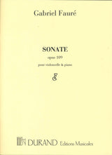 Faure, Sonata No. 1, op. 109 (Vc,Pf) (Durand)
