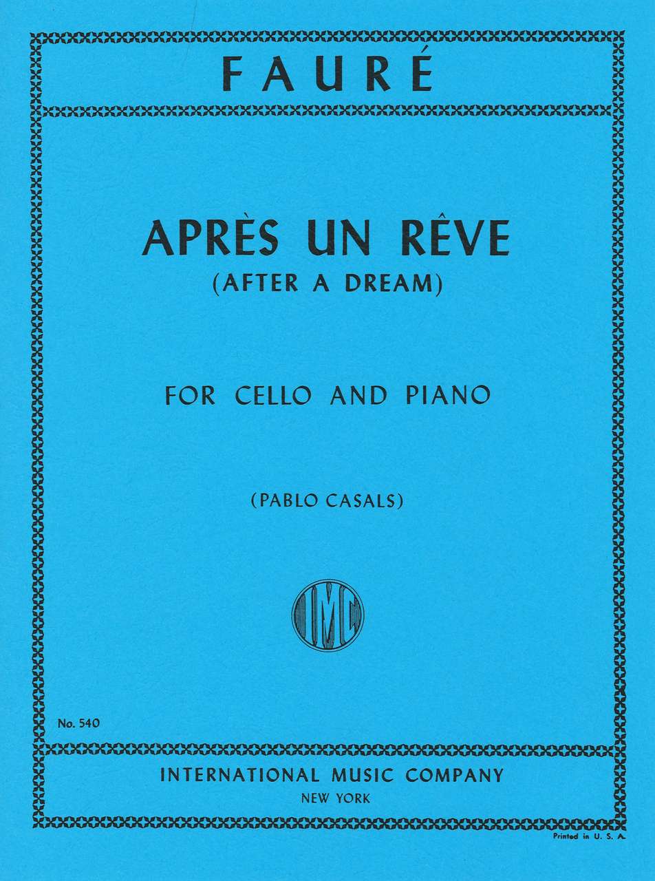 Faure, Apres un reve (Casals) (IMC)