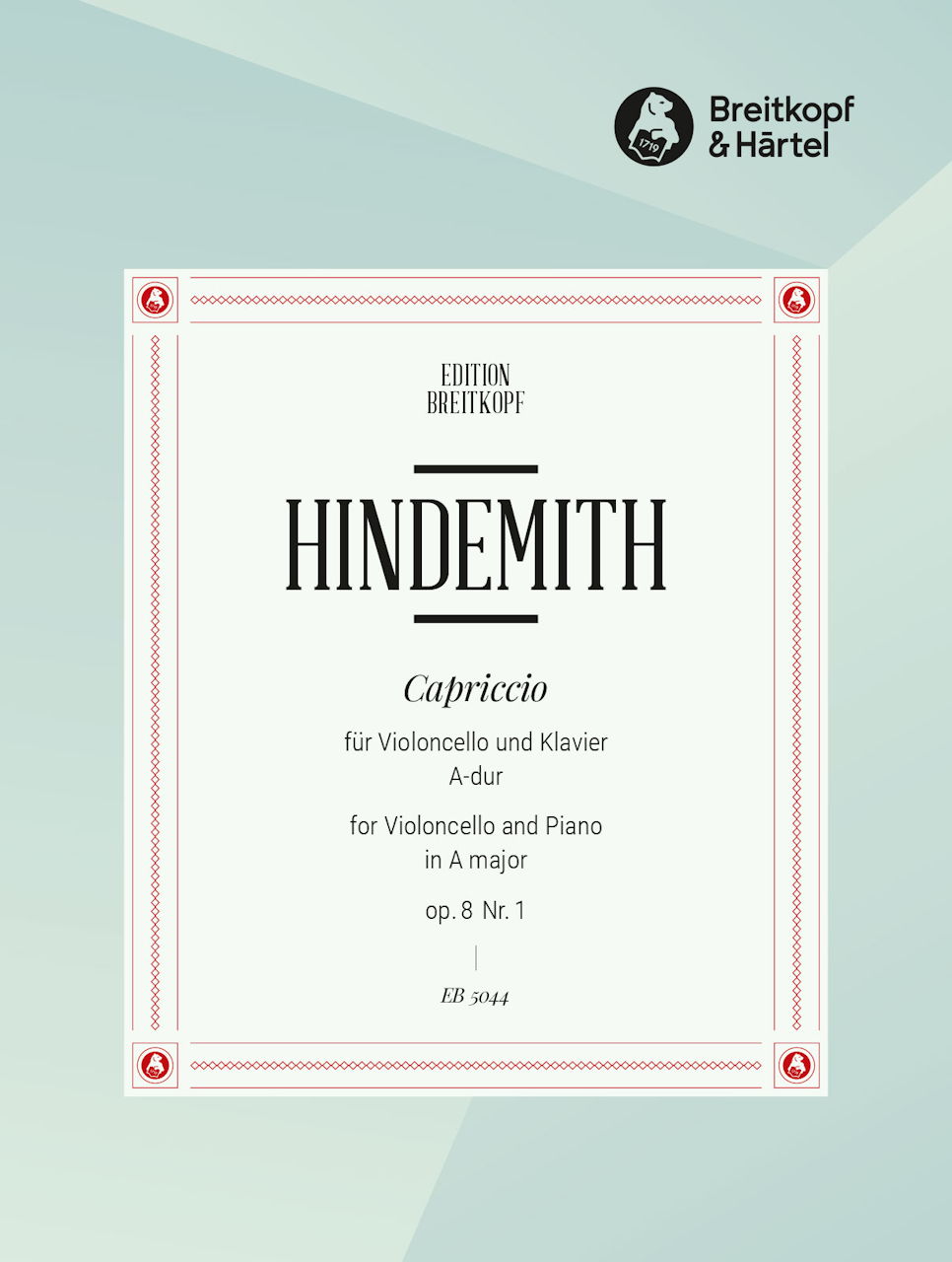 Hindemith, Stucke op.8, 1: Capriccio (Breitkopf)