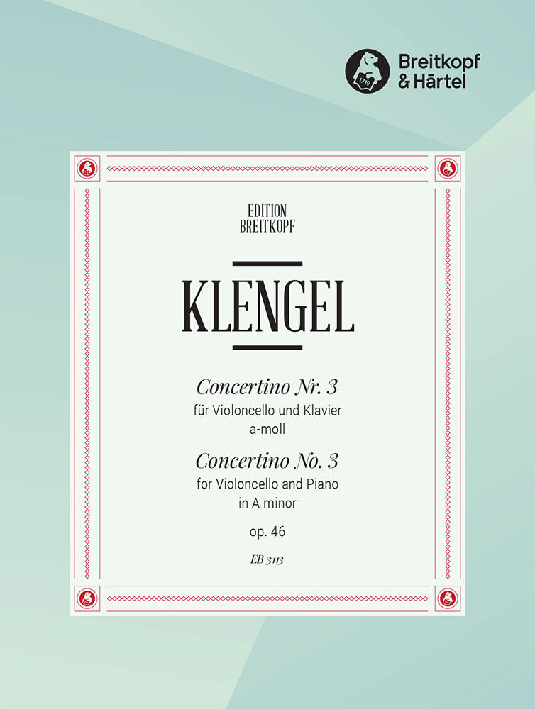 Klengel, Concertino No.3 a-moll, op.46 (Breitkopf)