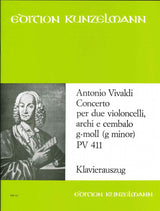 Vivaldi, Concerto in g, RV 531 (2Vc,Kbd) (Kunzelmann)