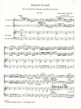 Vivaldi, Concerto in g, RV 531 (2Vc,Kbd) (Kunzelmann)