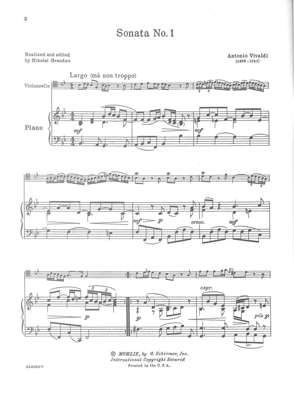 Vivaldi, 6 Sonatas (Graudan) (G.Schirmer)