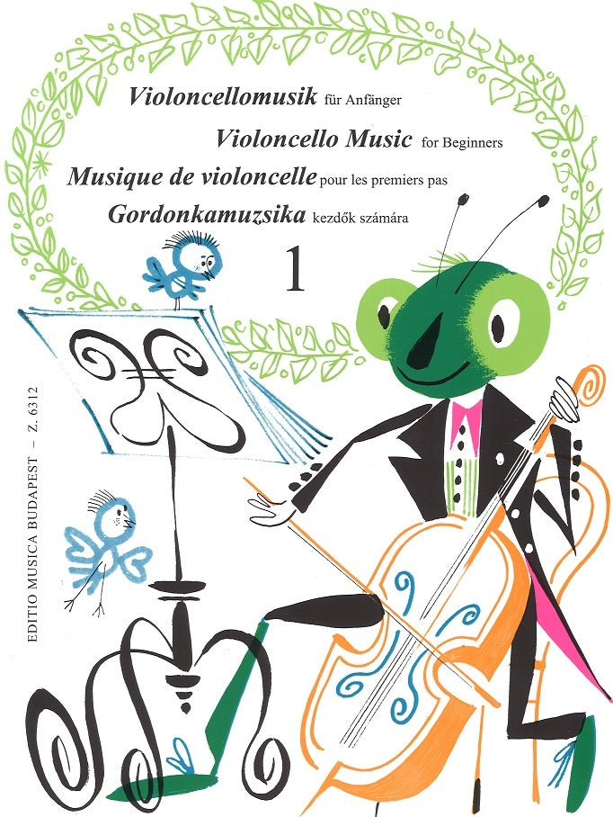 Violoncello Music for Beginners 1 (Editio Musica Budapest)