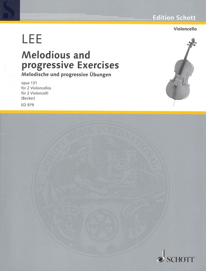 Lee, Melodische & Progressive Ubungen 2V (Schott)