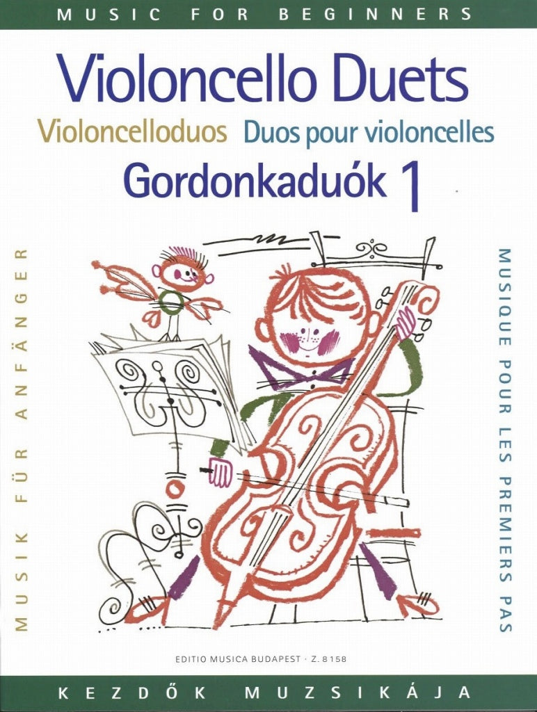Violoncello Duos for Beginners 1 (Editio Musica Budapest)