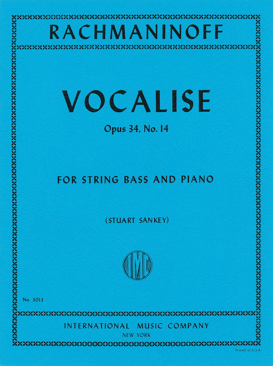 Rachmaninoff, Vocalise op. 34/14 (IMC)