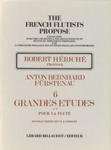 Furstenau, 6 Grandes Etudes op.15 (Billaudot)