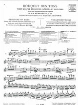 Furstenau, Bouquet des tones (Moyse) (Leduc)