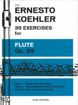 Kohler, 35 Exercises op. 33, Book 1 (Carl Fischer)
