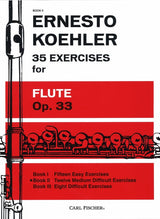 Kohler, 35 Exercises op. 33, Book 2 (Carl Fischer)