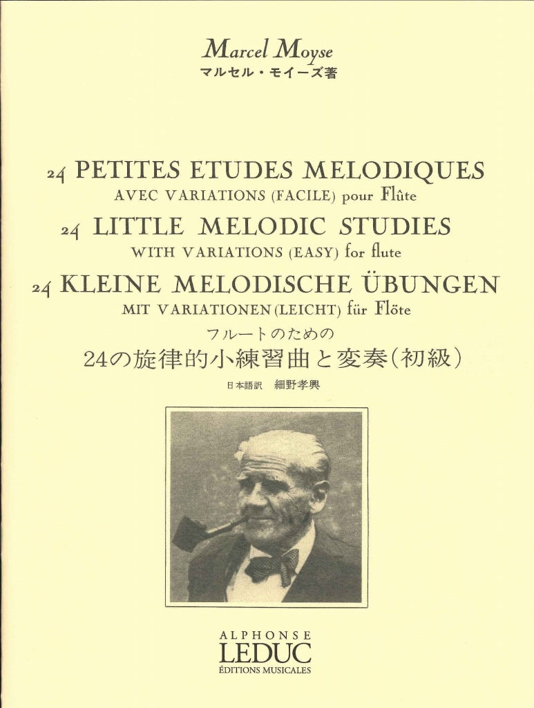 Moyse, 24 Petites Etudes melodiques (Leduc)