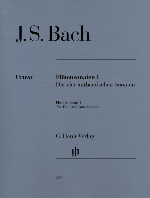 Bach, Sonatas 1: BWV 1030, 32, 34, 35 (Henle)