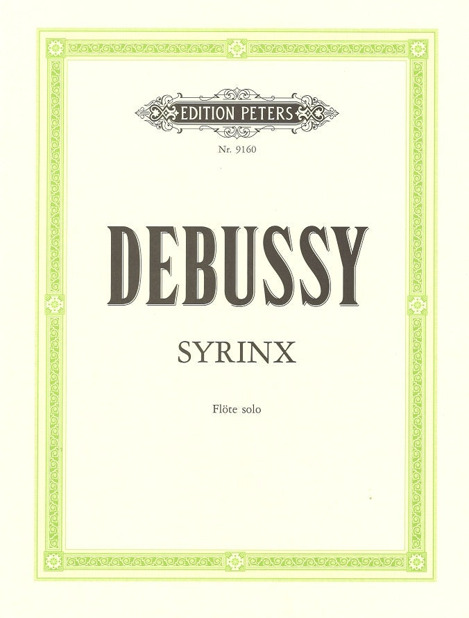 Debussy, Syrinx (Flute Solo) (List) (Peters)