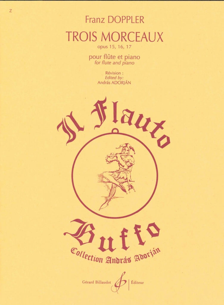 Doppler, 3 Morceaux op. 15-17 (Billaudot)
