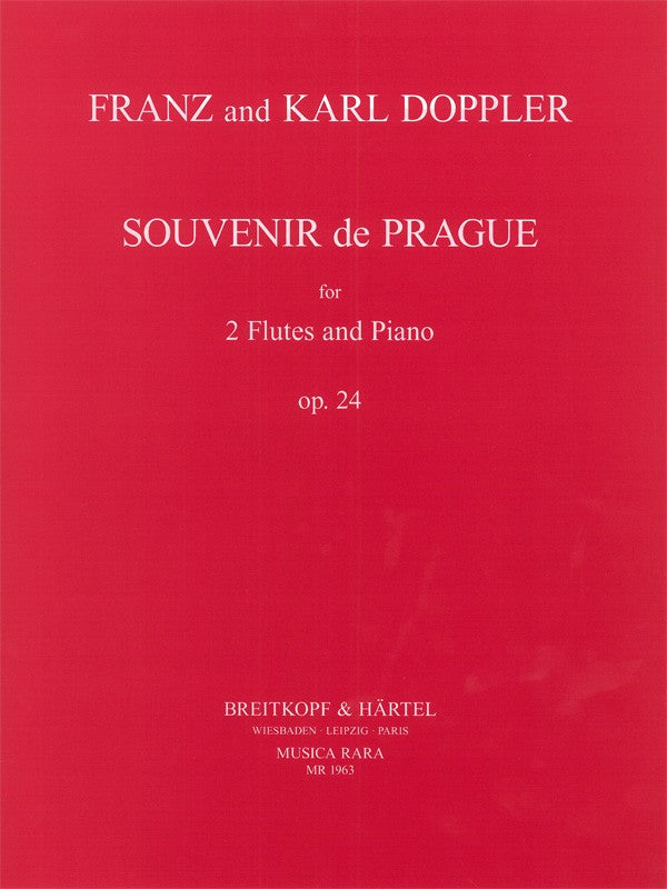 Doppler, Souvenir de Prague (2Fl,Pf) (Musica Rara)