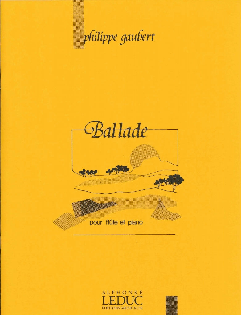 Gaubert, Ballade (Heugel)