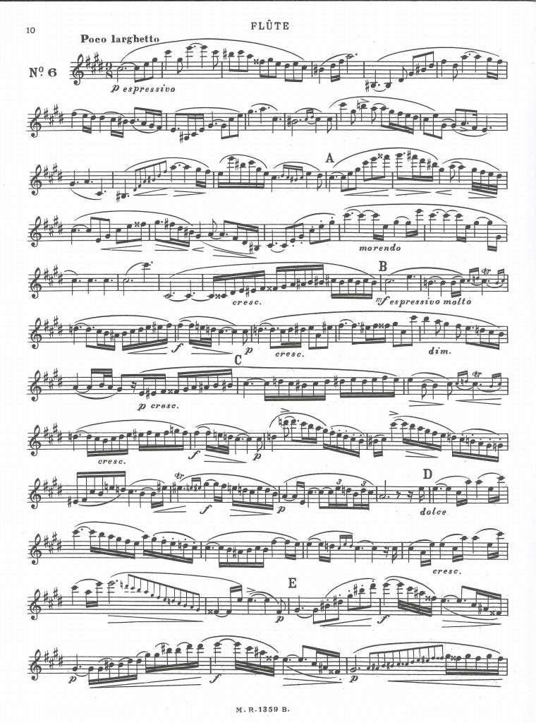 Kuhlau, 6 Divertissements op. 68, II (Billaudot)