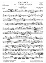 Kuhlau, Var. op. 105 Last Rose of Summer (Billaudot)