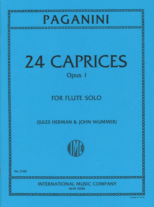 Paganini, Caprices op. 1 (Hermann) (IMC)