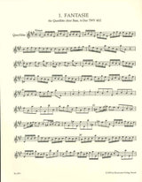 Telemann, Fantasien TWV 40/2-13 Hausswal (Barenreiter)