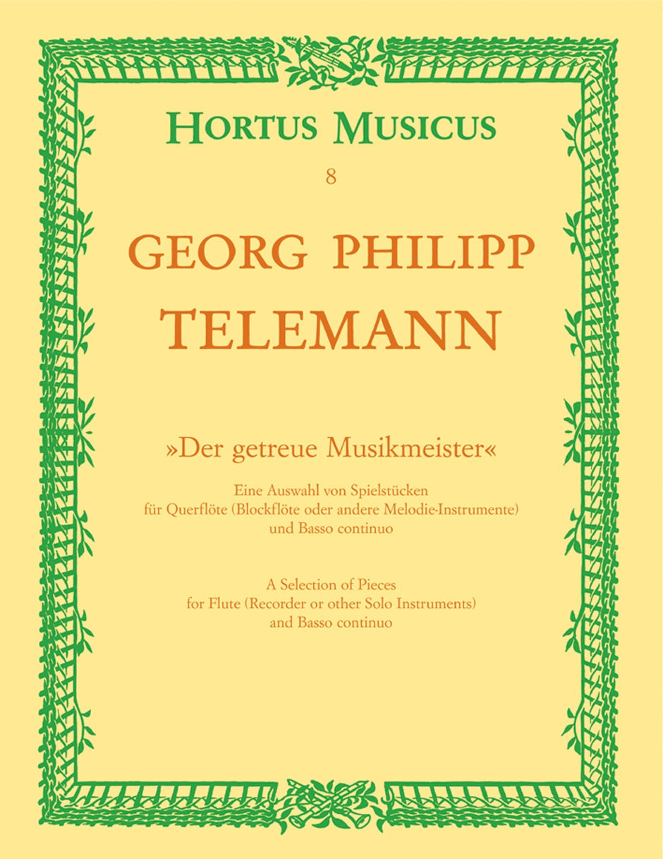 Telemann, Getreue Musikmeister (Degen) (Barenreiter)