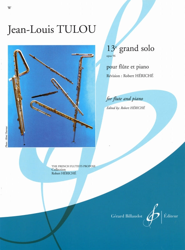 Tulou, Grand Solo No.13, op.96 (Fl,Pf) (Billaudot)