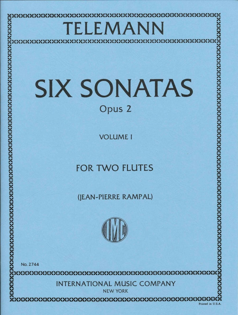 Telemann, 6 Sonatas op. 2, I (Rampal) (IMC)