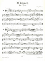 Wiedemann, 45 Etuden (Breitkopf)