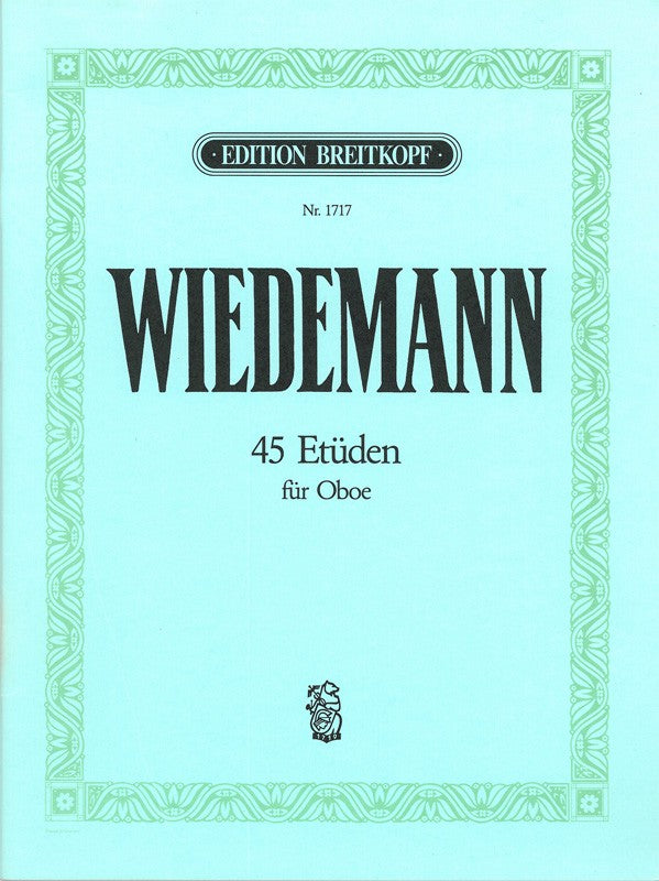 Wiedemann, 45 Etuden (Breitkopf)