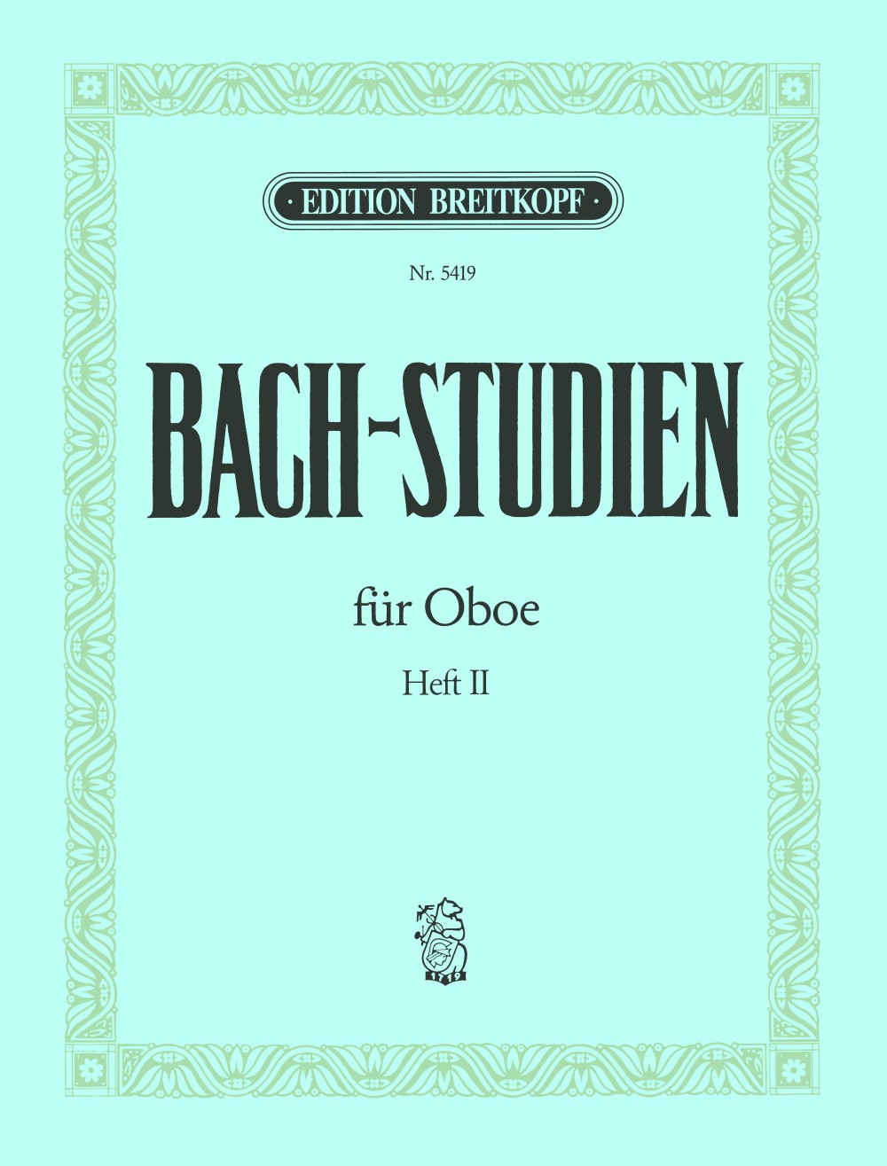 Bach-Studien fur Oboe 2 (Heinze) (Breitkopf)