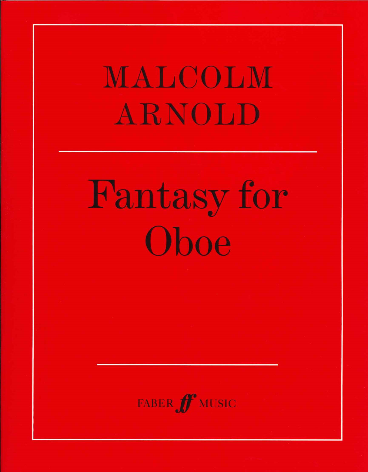 Arnold, Fantasy op.90 (Ob solo) (Faber Music)