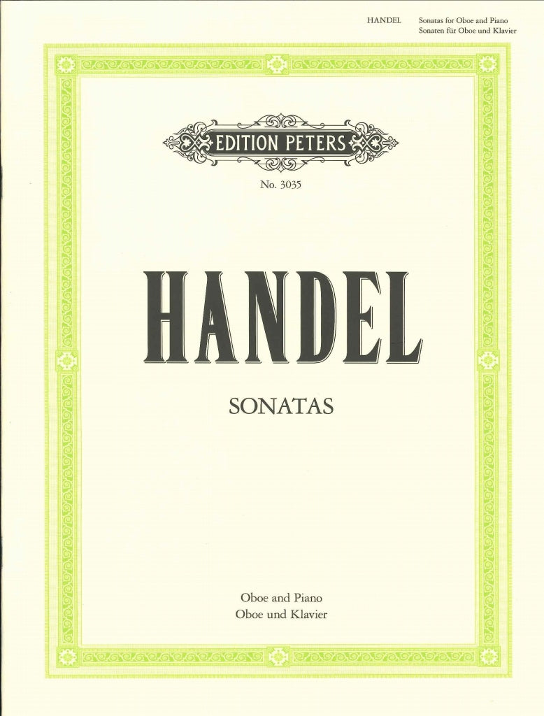 Handel, Sonatas HWV 366, 364a (c, g) (Peters)
