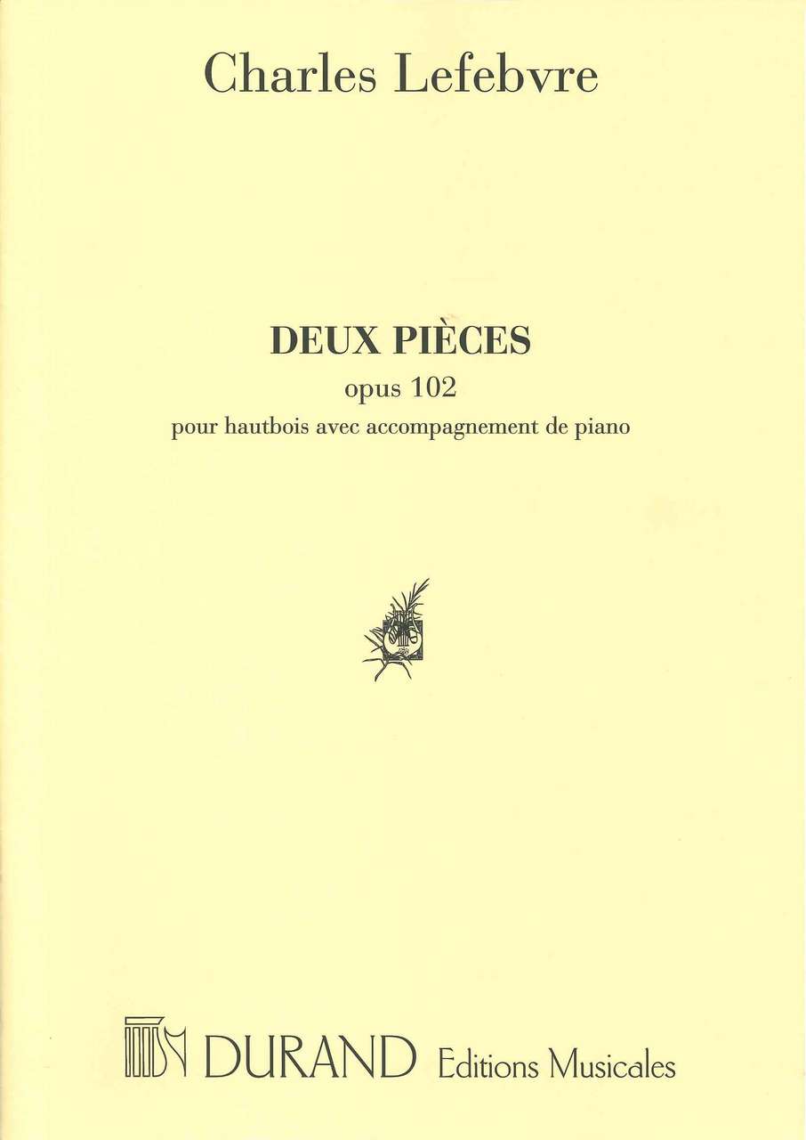 Lefebvre, 2 Pieces op. 102 (Ob,Pf) (Durand)