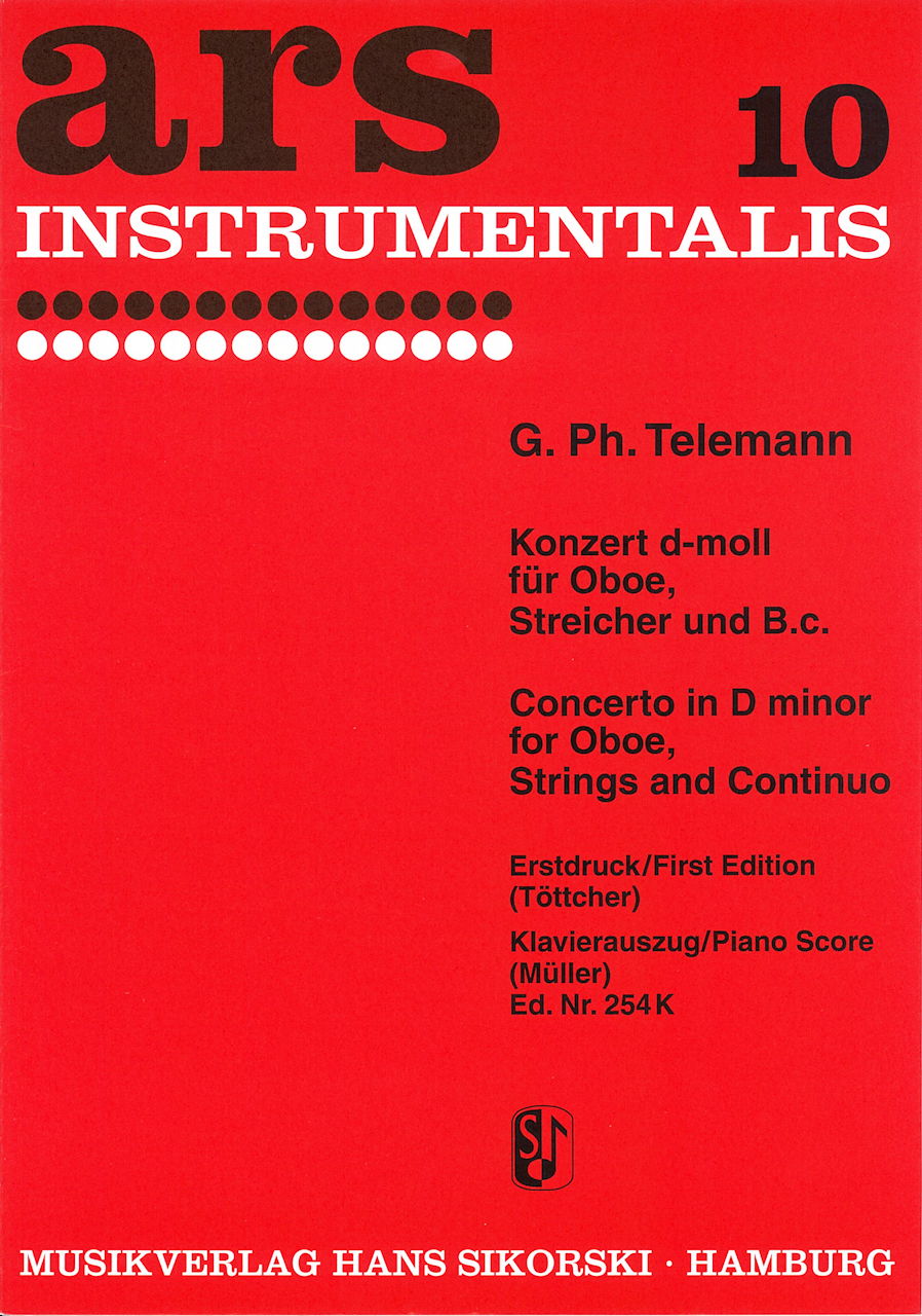Telemann, Concerto TWV 51/d1 (Sikorski)