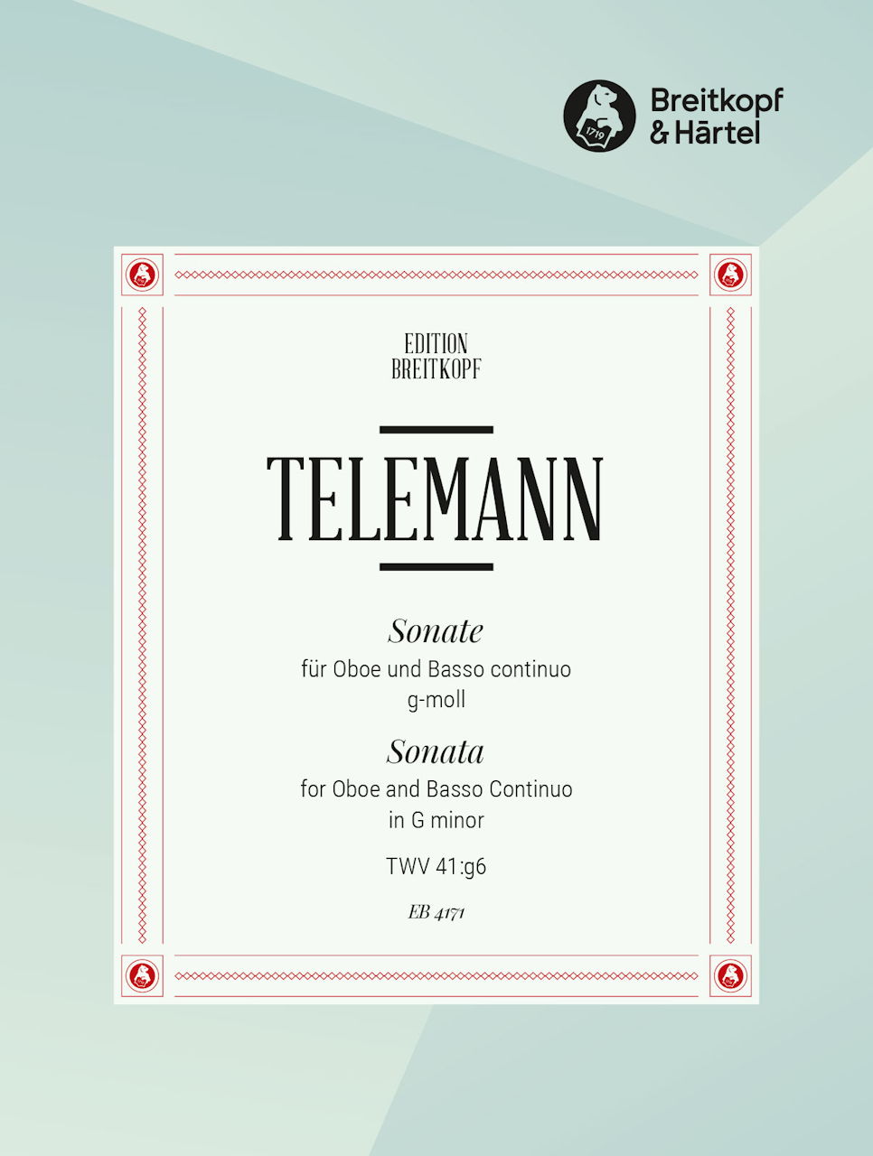 Telemann, Sonata in g (Tafelmusik 3/5) (Breitkopf)