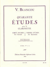 Blancou, 40 Etudes, 2: No. 21-40 (Leduc)