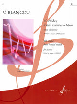 Blancou, 40 Etudes, 2 (Lancelot) (Billaudot)