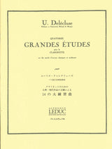 Delecluse, 14 Grandes Etudes (Leduc)