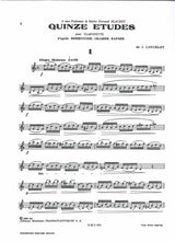 Lancelot, 15 Etudes (Transatlantiques)