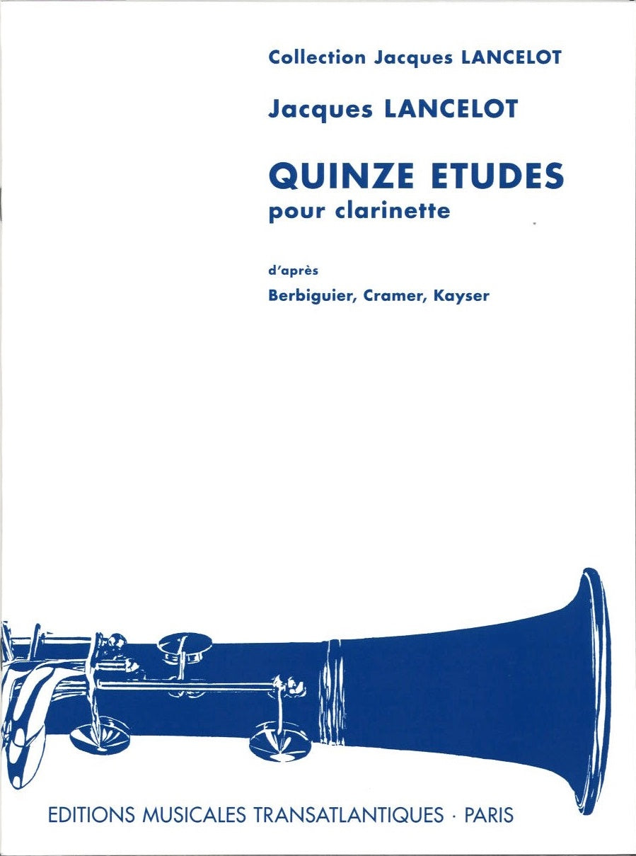 Lancelot, 15 Etudes (Transatlantiques)