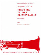 Lancelot, 26 Etudes elementaires (Transatlantiques)