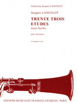 Lancelot, 33 Etudes assez faciles, 2 (Transatlantiques)