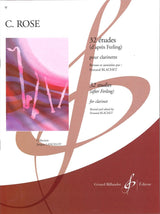 Rose, 32 Etudes d'apres Ferling (Blancet (Billaudot)
