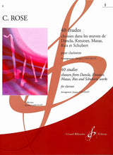 Rose, 40 Etudes, 1 (Lancelot) (Billaudot)