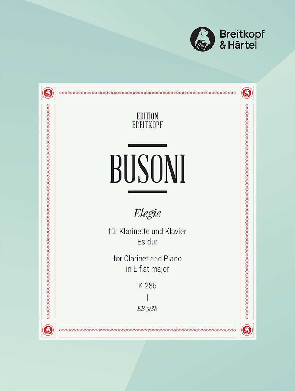 Busoni, Elegie in Eb Busoni-Verz. 286 (Breitkopf)