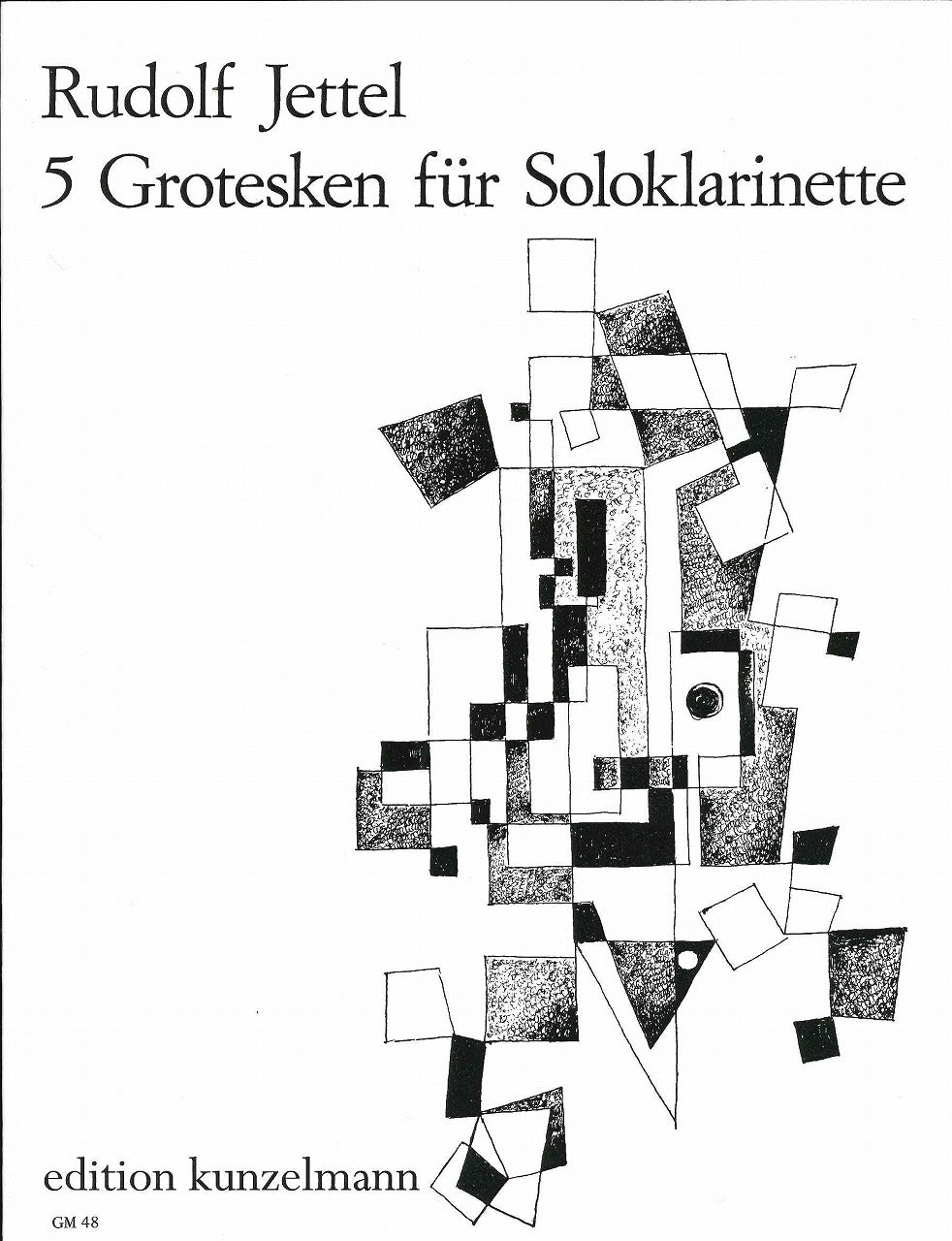 Jettel, 5 Grotesken (Cl Solo) (Kunzelmann)