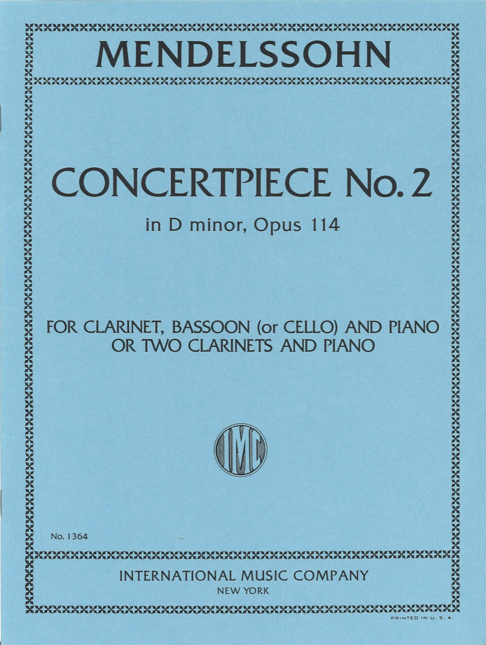 Mendelssohn, Concertpiece No. 2 (IMC)