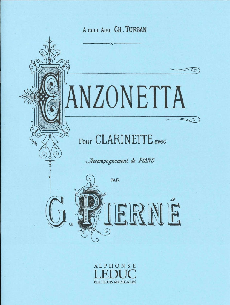 Pierne, Canzonetta op. 19 (Leduc)