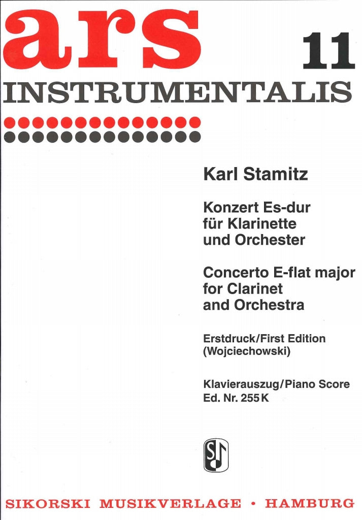 Stamitz, Concerto No.11 in Eb (Sikorski)
